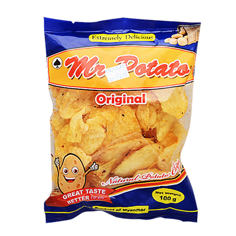 Mr Potato Fried Potato Plain 100G (Spicy)