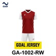 Goal Jerseys GA-1002-RW Red (Double Extra Large)