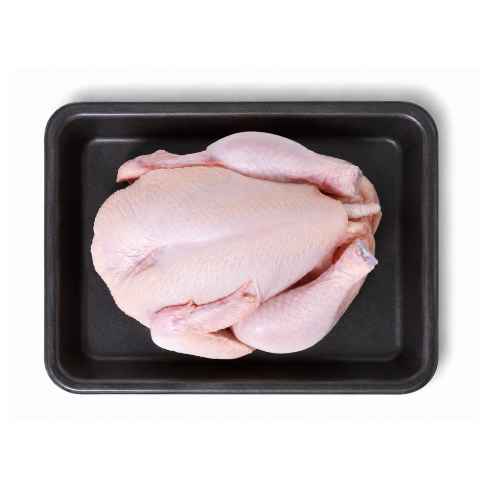 Fresh Whole Chicken W/Head&Feet (Mc)