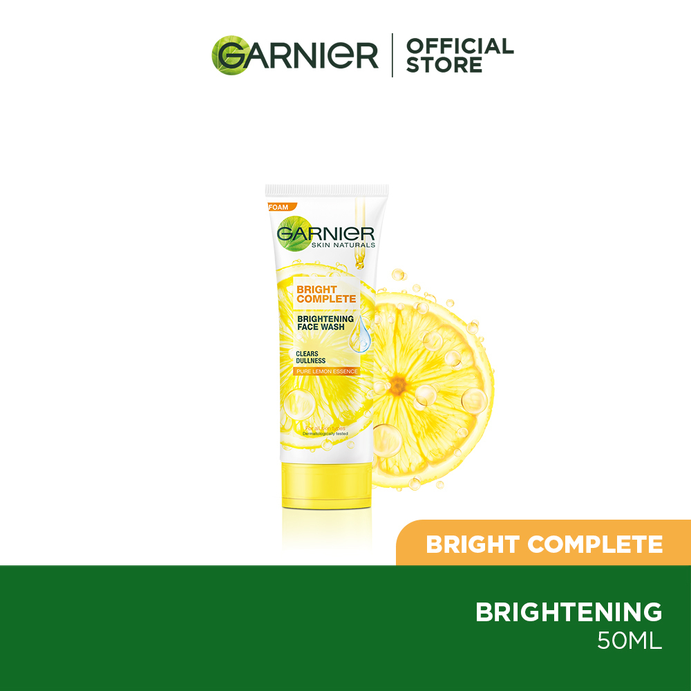 Garnier Skin Naturals Bright Complete Brightening Facial Cleanser 50ML