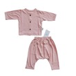TC1023M Tiny Cozy Baby Comfy Set Pink