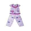 Bambi Baby Night Wear Silk Cotton One Set BAMBI_BABY07_4 Pink (7 Years)