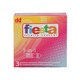 Fiesta 3-In-1 Condom 3PCS