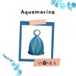 Womea Menstrual Cup (Large) Aquamarine