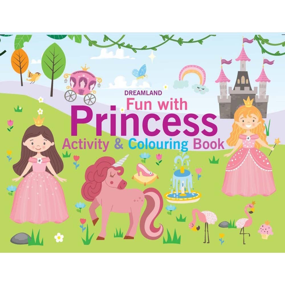 Fun With Princess Activity & Colouring