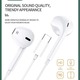 JD-038   SHAWEN Type-C wired earphone White