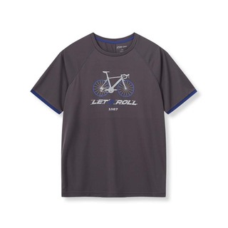 241103018 Bossini Men T-Shirt SS 24-S/S Dark Grey ( XL )