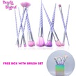 B&B Unicorn brush set ( Free Brush Box) BBUnicorn12