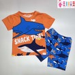 Ellie Baby Hero Sport Set Orange Shark 7T CMO3