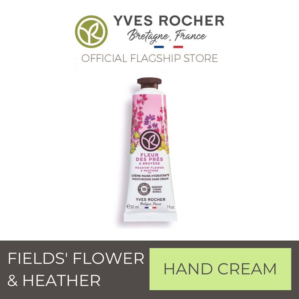 Yves Rocher Hand Cream Fields' Flower & Heather 30ML 81361