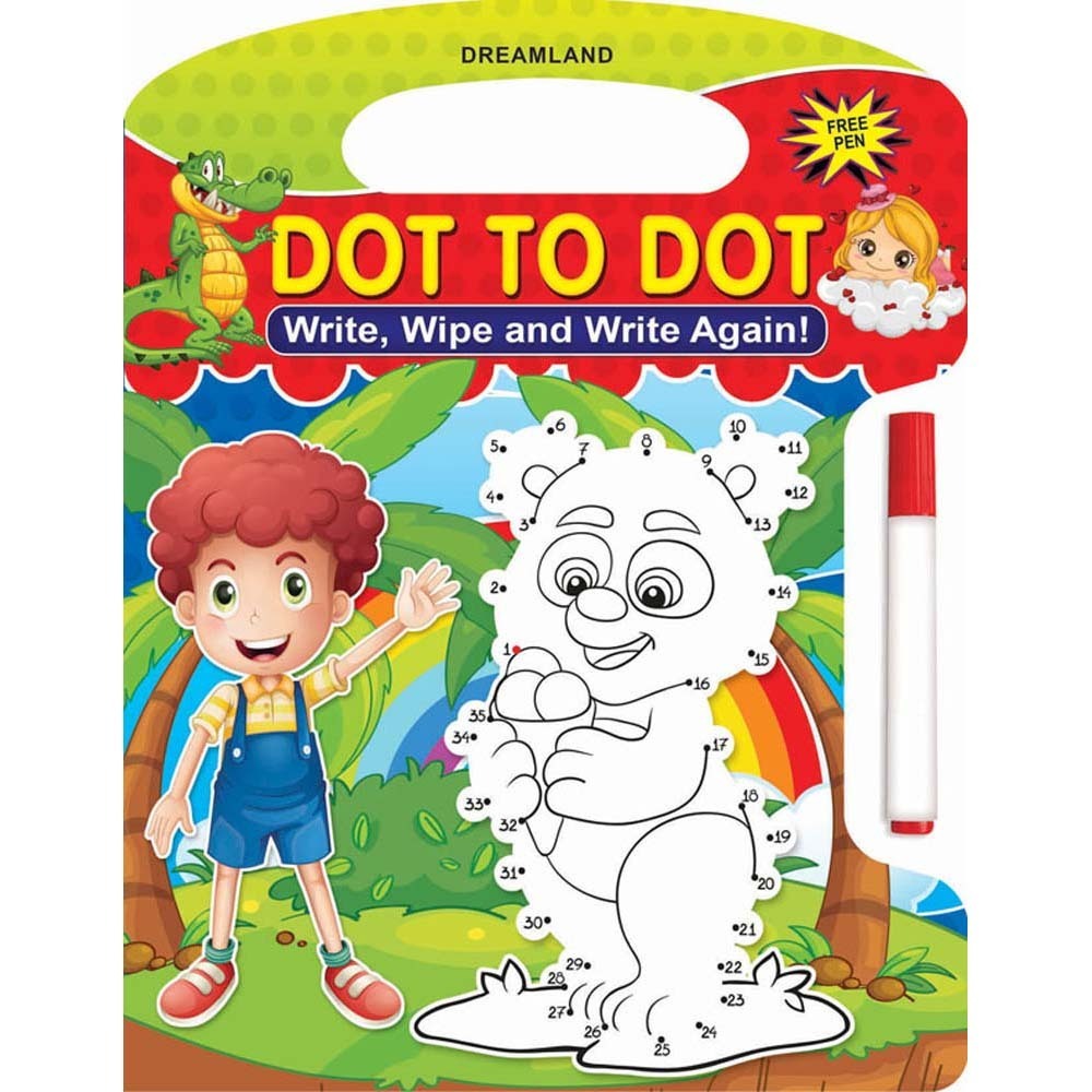 Write,Wipe & Write Again - Dot To Dot