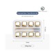 Fine Village Ice Cubes (Gold) 8pcs (Gold) 335G