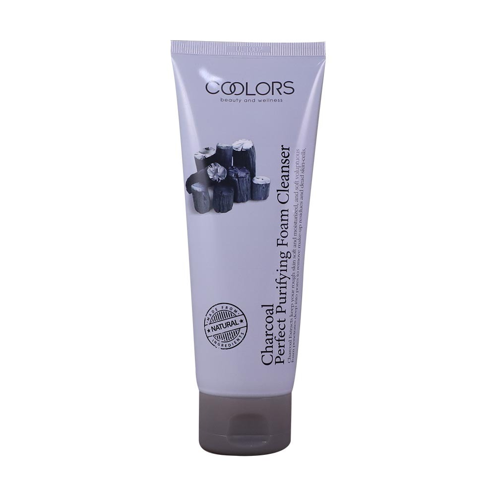 Coolors Charcoal Perfect Purifying Facial Foam Cleanser 160ML