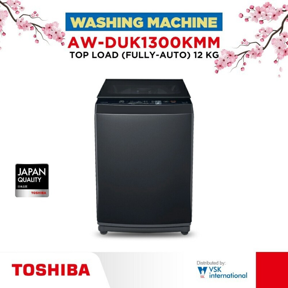 Toshiba Fully Auto Washing Machine 12KG AW-DUK1300KMM