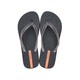 Ipanema Twisty Fem Flip (No-6) Black/Glitter Black 127193BA39306