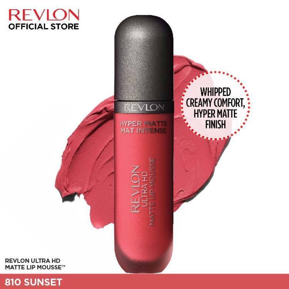 Revlon Ultra HD Matte Lip Mousse 5.9ML (810 Sunset)