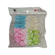 Beauty House Jun Fan Colorful Plastic Clothe Clips Set