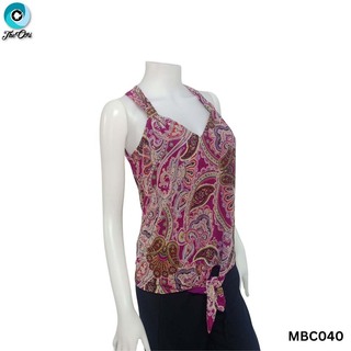 The Ori Women Sleeveless Top Maroon Large MBC040