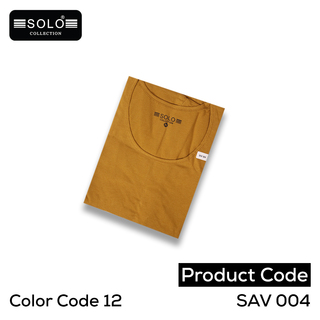 Solo Collection Men Plain Vest SAV 004 (Code 02-XL)