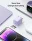 Anker 511 Charger (Nano 3 Purple) USB C GaN Charger 30W PIQ 3.0 Foldable PPS Fast Charger for iPhone 14/14 Pro/14 Pro Max/13 Pro/13 Pro Max,12series,Galaxy,iPad (Cable Not Included)