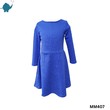 Max & Mia Girl Long-Sleeve Dress MM407 Medium