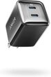 Anker 521 Charger (Nano Pro) USB PD 40W USB-C Rapid Charger, Equipped with PowerIQ 3.0 (Gen2), PSE Technology Standards, Compatible with iPhone 14, MacBook Air, and Other Devices (Black)