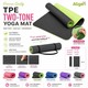 Beauty House TPE  Two-Tone Yoga Mat Blue