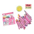 Painting With Me Crayons (24 Color x 1Box) Pink 0104800001