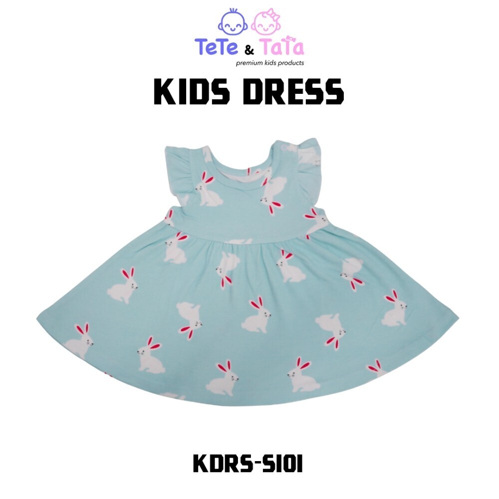 Tee Ray Kid Dress KDRS-S101 (6-9Month) Blue