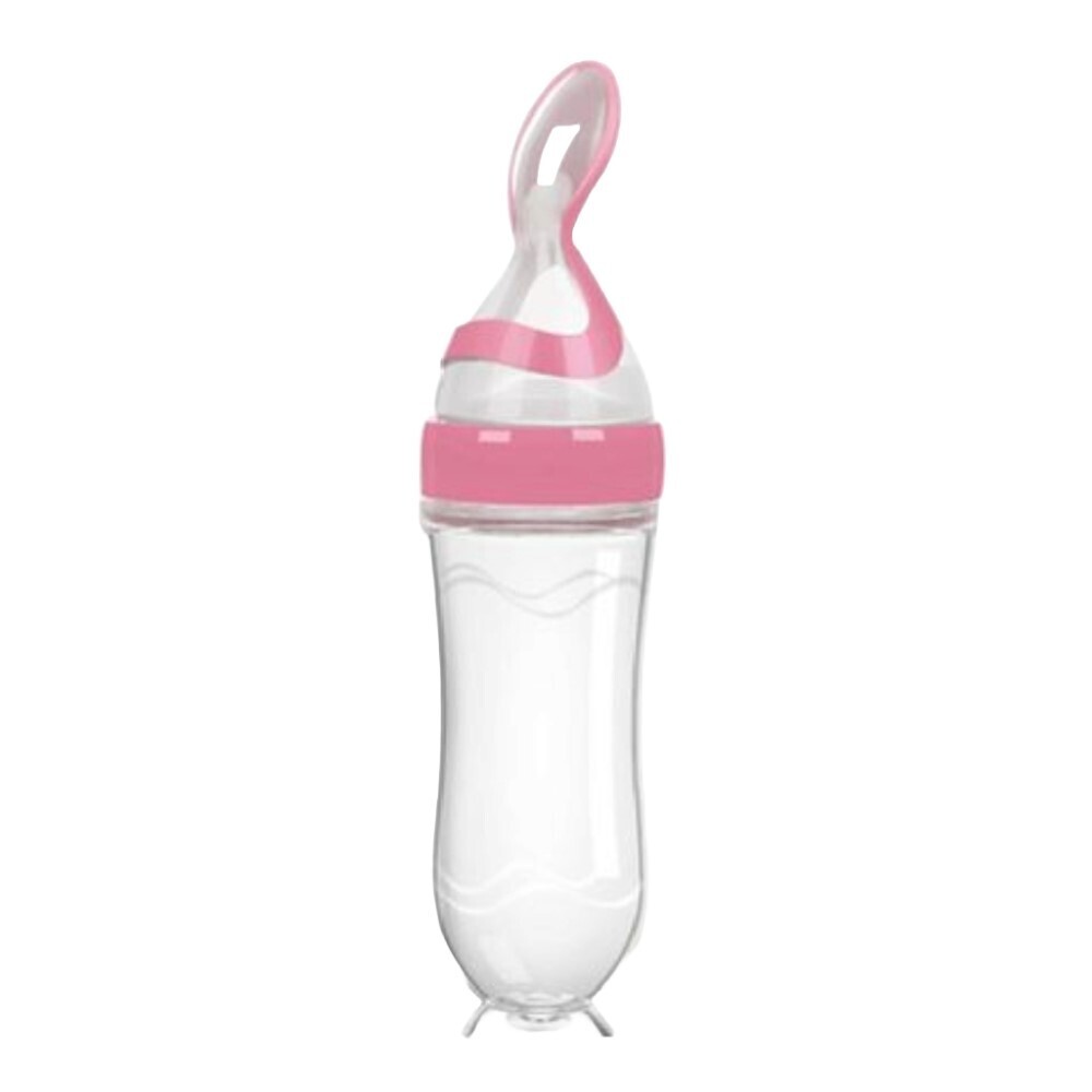 Baby Cele Food Feeding Bottle Pink 12036