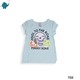 Max & Mia Girl Printed T-Shirt T02 Green 3T