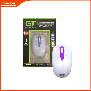 GTWM-739 Wireless Mouse L102 X W60 X H39MM (Black) 082015