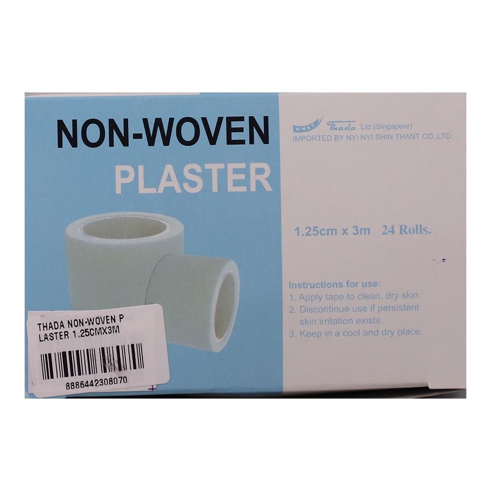 Thada Non-Woven Plaster 1.25CMx3M