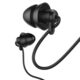 M81 Imperceptible Universal Sleeping Earphone with Mic  Black