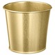 Ikea Daidai Plant Pot, Brass-Colour, 9 CM 503.594.02