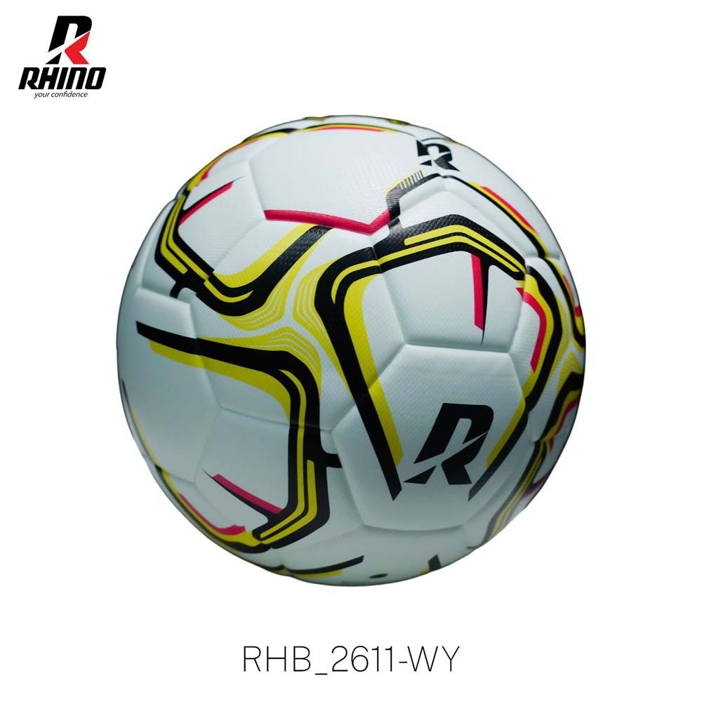 Olympic Rhino Futsal Ball RHB-2611-White Yellow (Free Size)