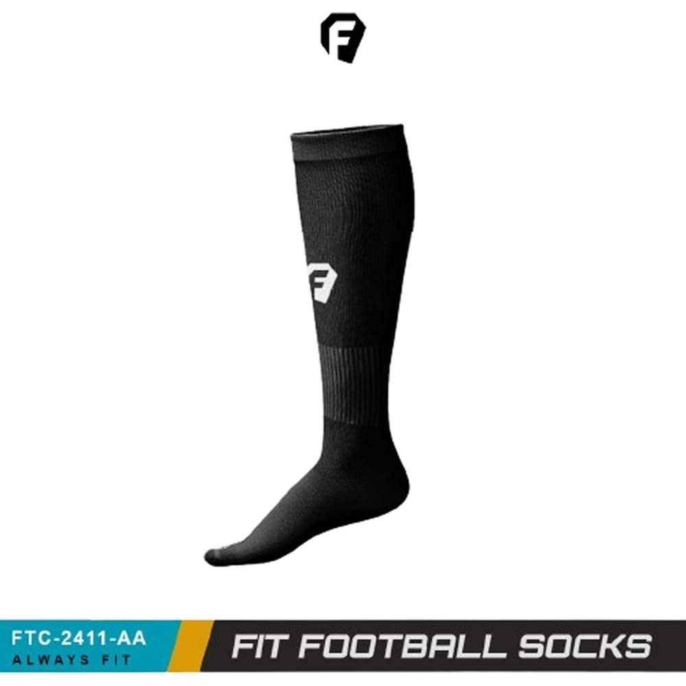 Fit Fit Soccer Sock Black FTC-2411-AA