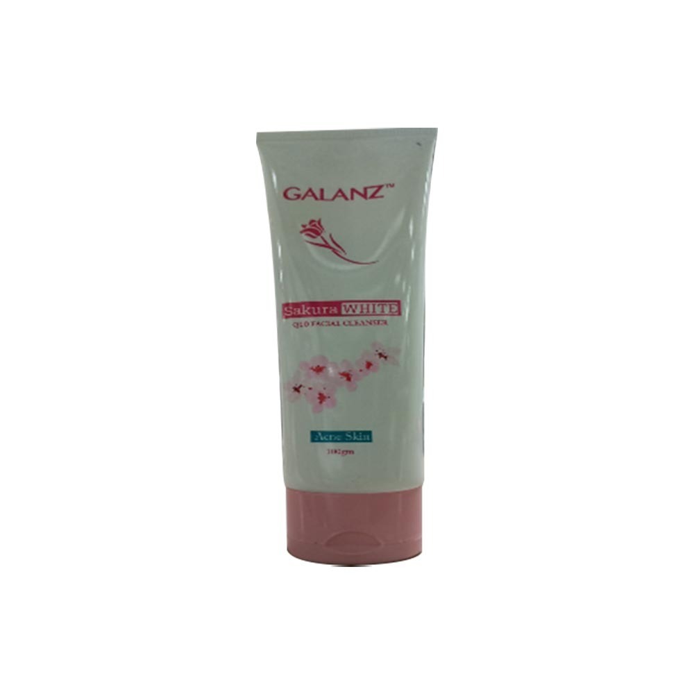 Galanz Sakura White Q10 Acne Skin Facial Cleanser 100G