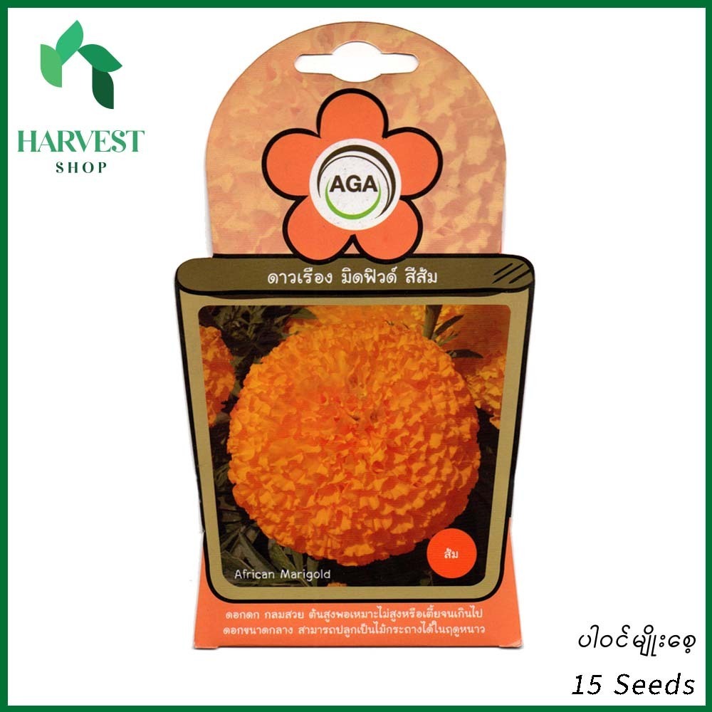 Harvest Shop အာဖရိကန်ထပ်တရာလိမ္မော်မျိုးစေ့ A 005