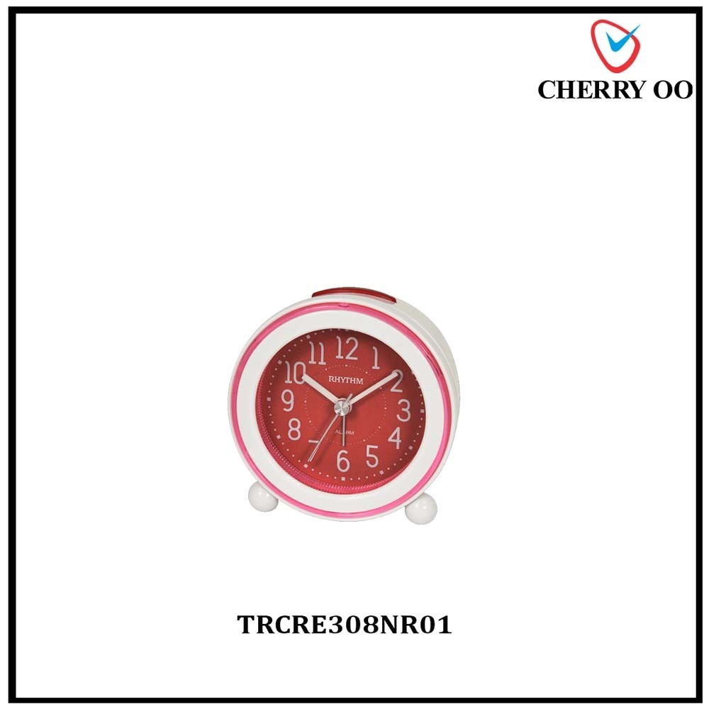 Rhythm Table Clock TRCRE310NR03_Cherry Oo