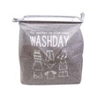 MGOU Folding Square Storage Bucket Gray