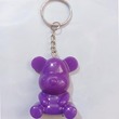 Teddy Bear Keychain 9 CM Purple A000013