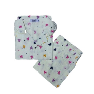 Bambi Womenwear Cotton Oneset L/L Purple AA0047 Medium