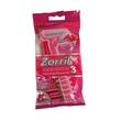 Zorrik 3 Triple Blade Disposable Shaving Razor For Women 5PCS (AT566)