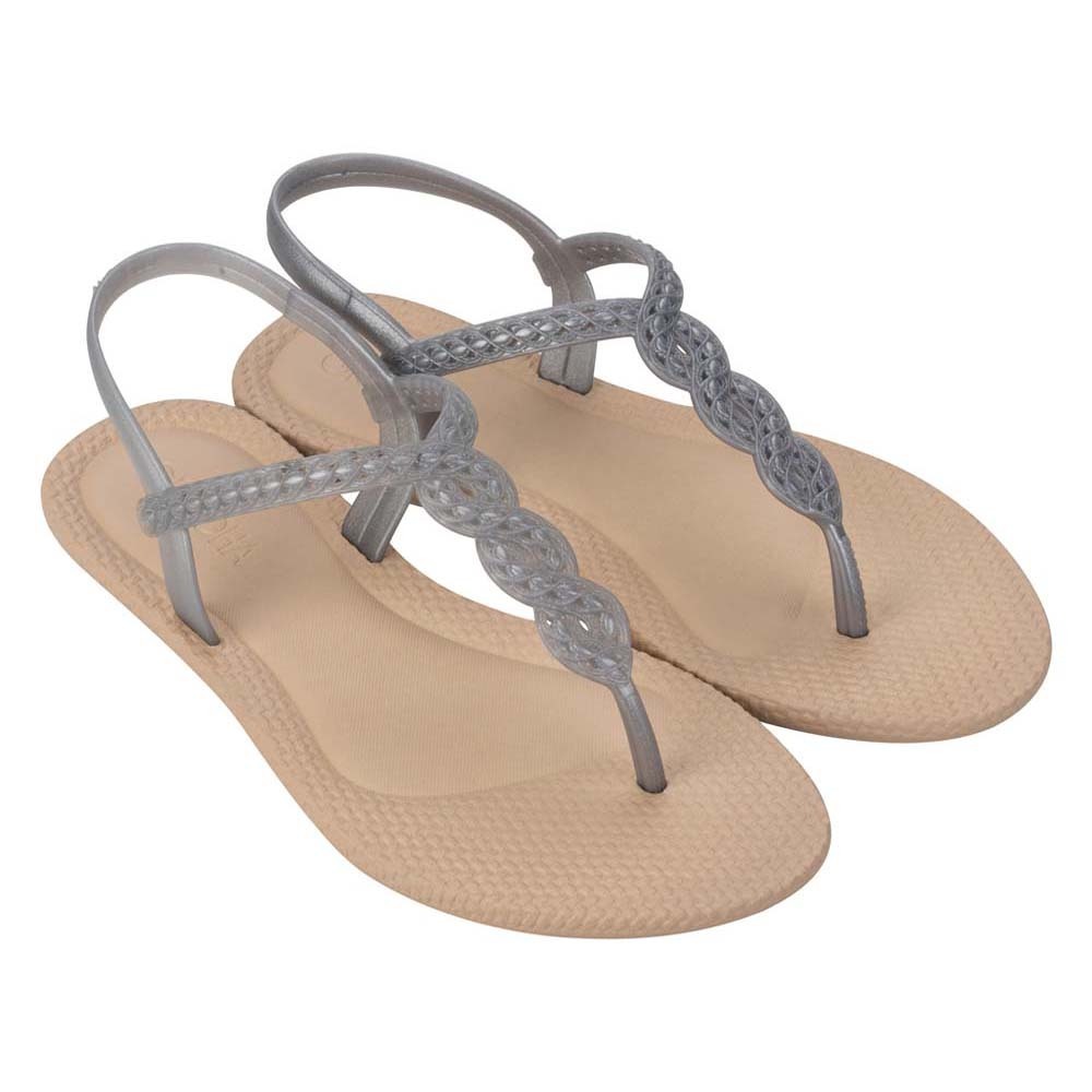 Grendha Todo Dia Sand Ad Sandal (No-5) Silver/Beige
 118965BJ37305