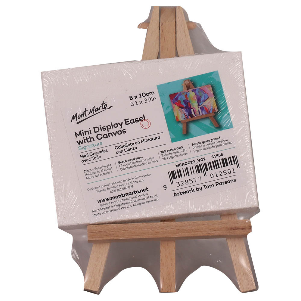 Mont Marte Mini Display Canvas 8X10Cm MEA0019