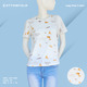 Cottonfield Women Short Sleeve Printed T-shirt C99 (Small) 222111001