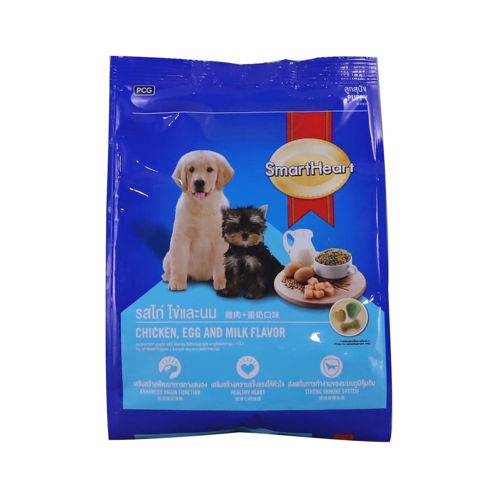 Smartheart Dog Food Puppy Chk Egg&Milk 500G