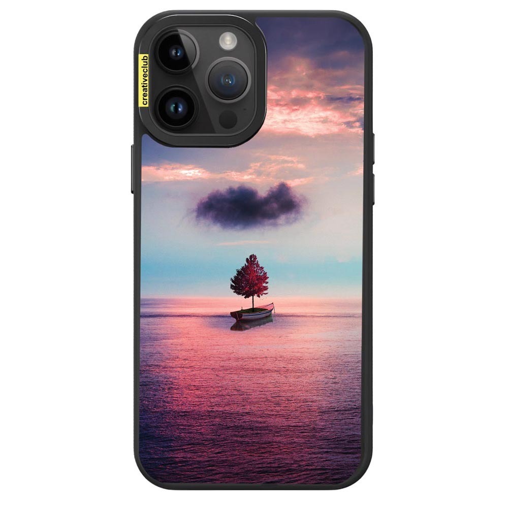 Day Dreaming Phone Case (Black)   iPhone 14 Pro By Creative Club Myanmar