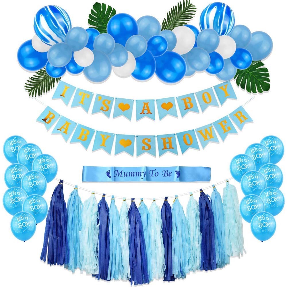 Carryall Myanmar It's a boy Tassel and balloon set BBS004